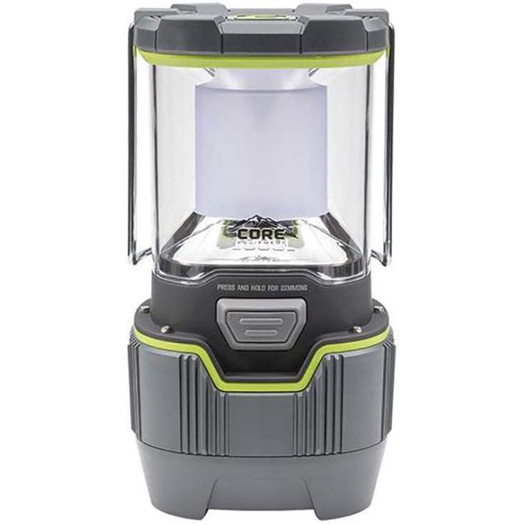 imageCORE 1000 Lumen CREE LED Rechargeable Camping Emergency Lantern Lithium Ion Batteries Charges Cell Phones1Pack