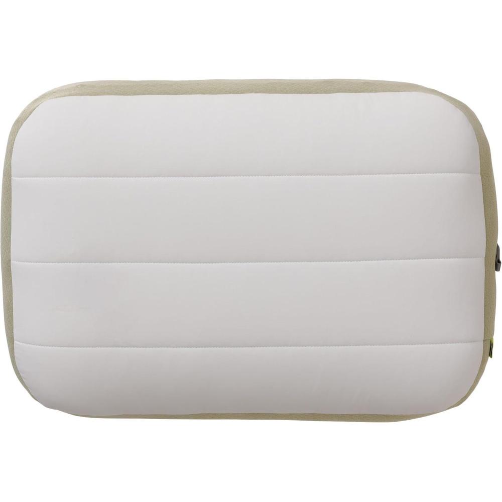 imageCORE Self Inflating Camp Pillow with Removable Cover  Lightweight Compact and Comfortable  Adjustable Support for Back Side and Stomach Sleepers  Ideal for Camping Hiking and Outdoor Travel