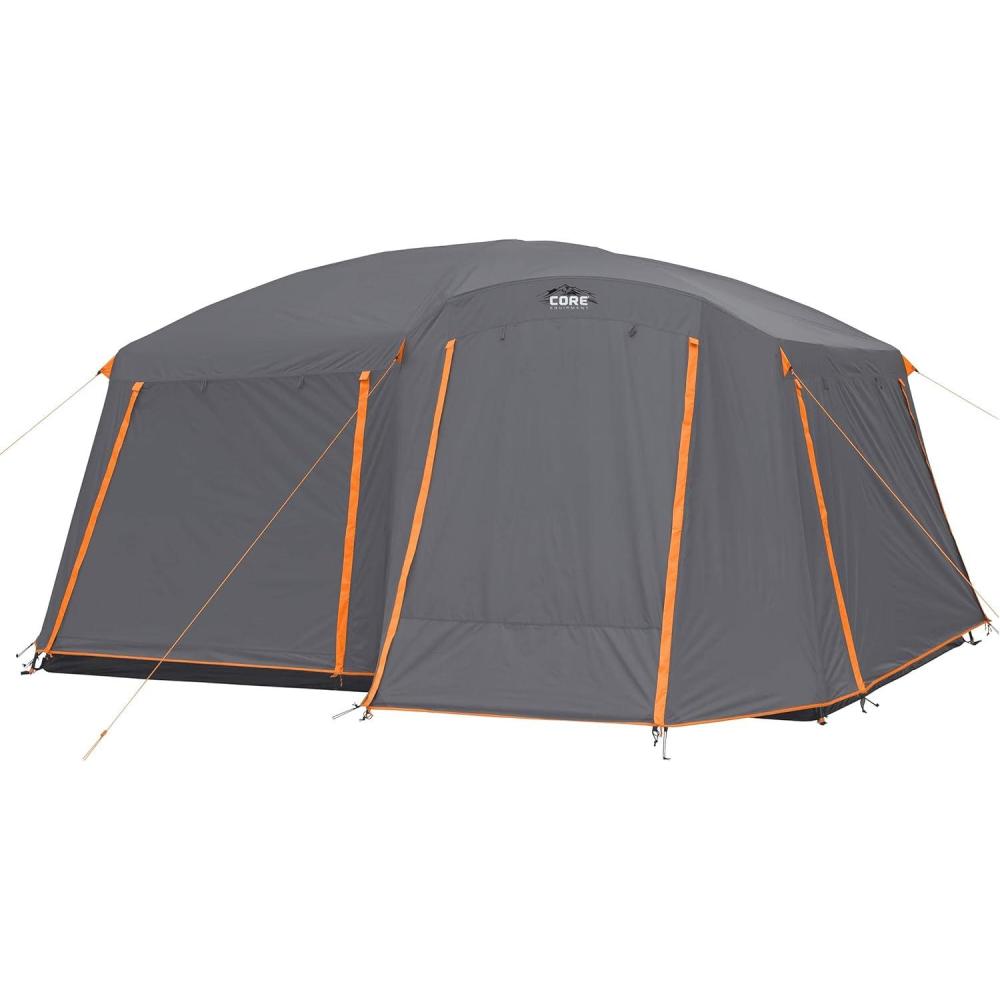 imageCORE Tent for Family Camping 10 Person 11 Person 12 Person Large Multi Room Cabin Tents for Car Camping ampamp Outdoor Adventures10 Person With Full Rainfly