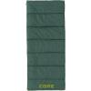 CORE 50 Degree Youth Sleeping Bag | Lightweight & Compact for Boys & Girls | Perfect for Indoor or Outdoor Use, Camping, Backpacking, Hiking, & Sleepovers | Ideal for Warm & Cooler 3 Season Weather(Teal Meadow)