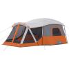 CORE Tent for Family Camping | 10 Person / 11 Person / 12 Person Large Multi Room Cabin Tents for Car Camping & Outdoor Adventures(11 Person With Screen Room)