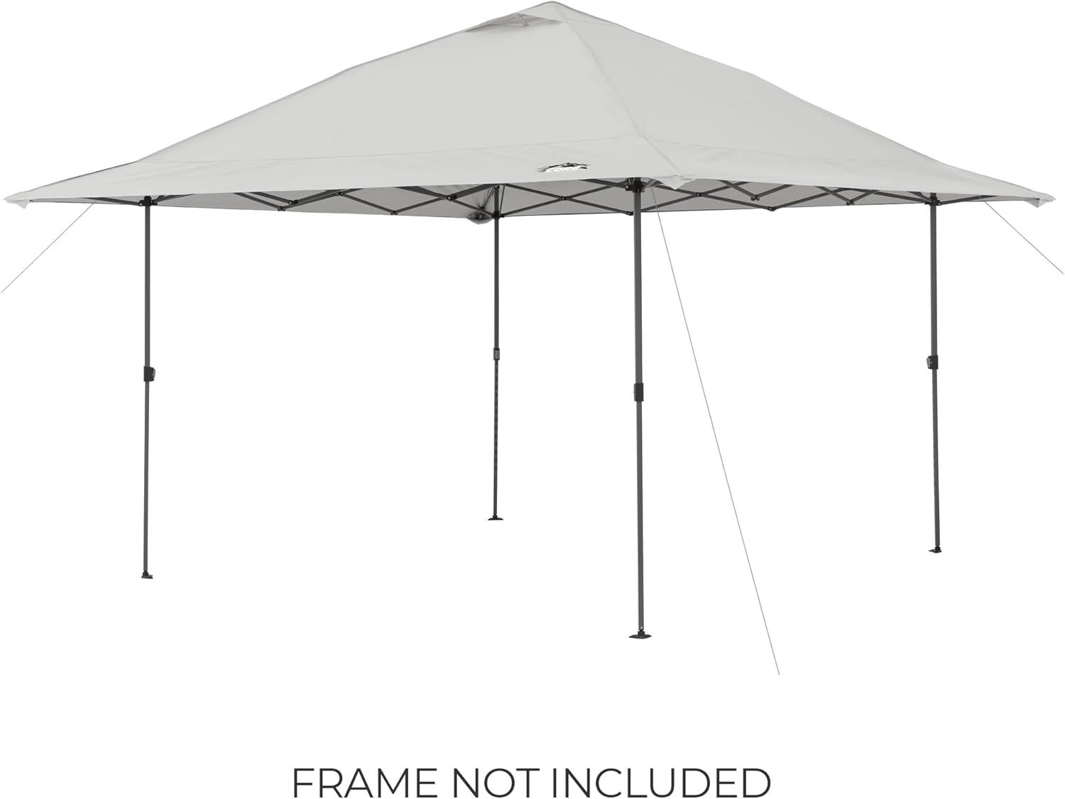 image:imageCORE 13x13 Replacement Top for Straight Leg Pop Up Canopy Tent UPF 50 Sun Protection with Vented Top and Builtin Storage Pockets