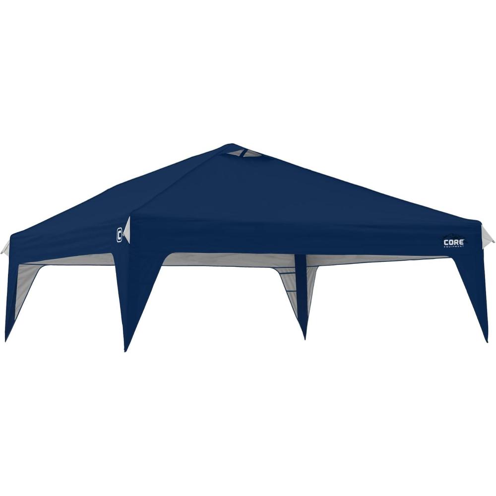 image:imageCORE 10x10 Replacement Top for Straight Leg Pop Up Canopy Tent UPF 50 Sun Protection with Vented Top and Builtin Storage PocketsNavy
