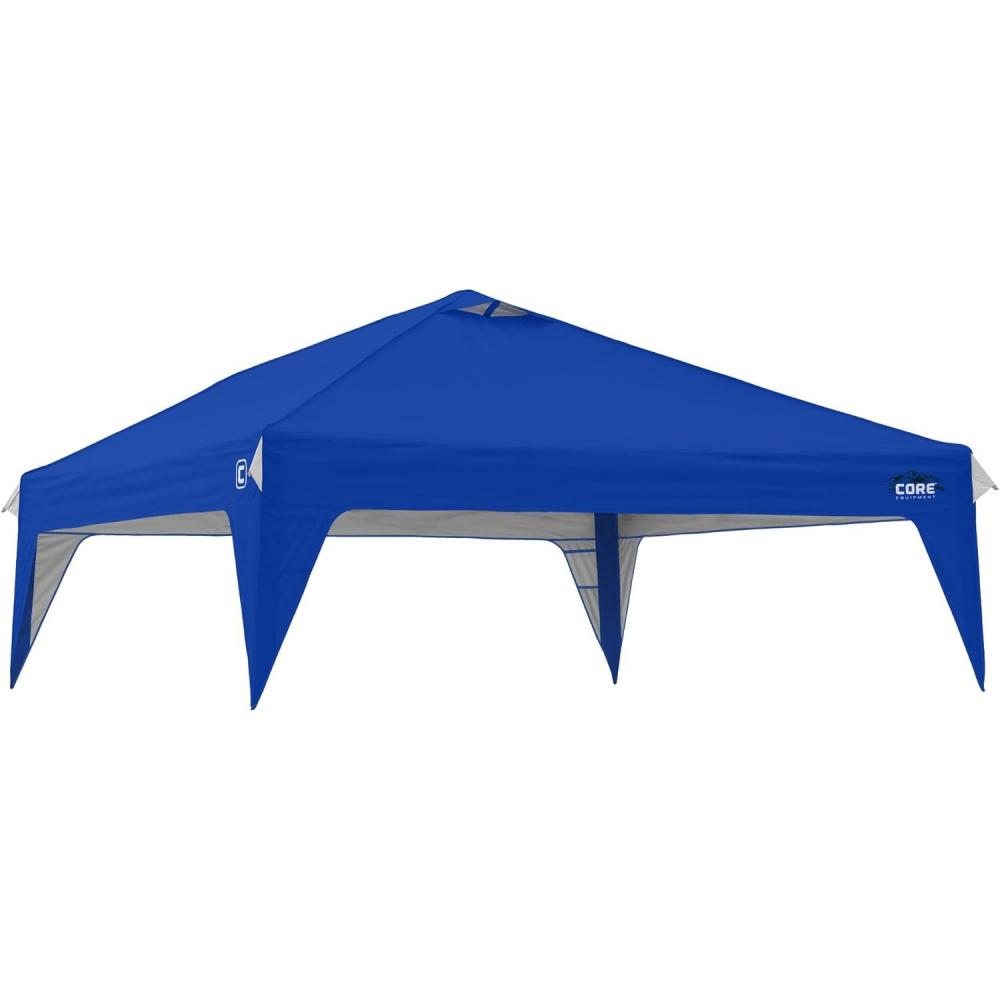 image:imageCORE 10x10 Replacement Top for Straight Leg Pop Up Canopy Tent UPF 50 Sun Protection with Vented Top and Builtin Storage PocketsRoyal Blue