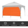 CORE Sunwall for Straight Leg Pop Up Canopy Tent – Fits 10×10 and 13×13 CORE Models | Removable Sidewall to Block Sun, Wind, and Rain | UPF 50+ Sun Protection(Orange)