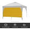 CORE Sunwall for Straight Leg Pop Up Canopy Tent – Fits 10×10 and 13×13 CORE Models | Removable Sidewall to Block Sun, Wind, and Rain | UPF 50+ Sun Protection(Yellow Gold)