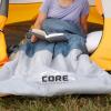 CORE Sleeping Bags for Adults | Lightweight & Compact | Perfect for Indoor or Outdoor Use, Camping, Backpacking, Hiking, & Sleepovers | Ideal for Warm & Cooler 3 Season Weather(Extra Large – 81″ X 39″)