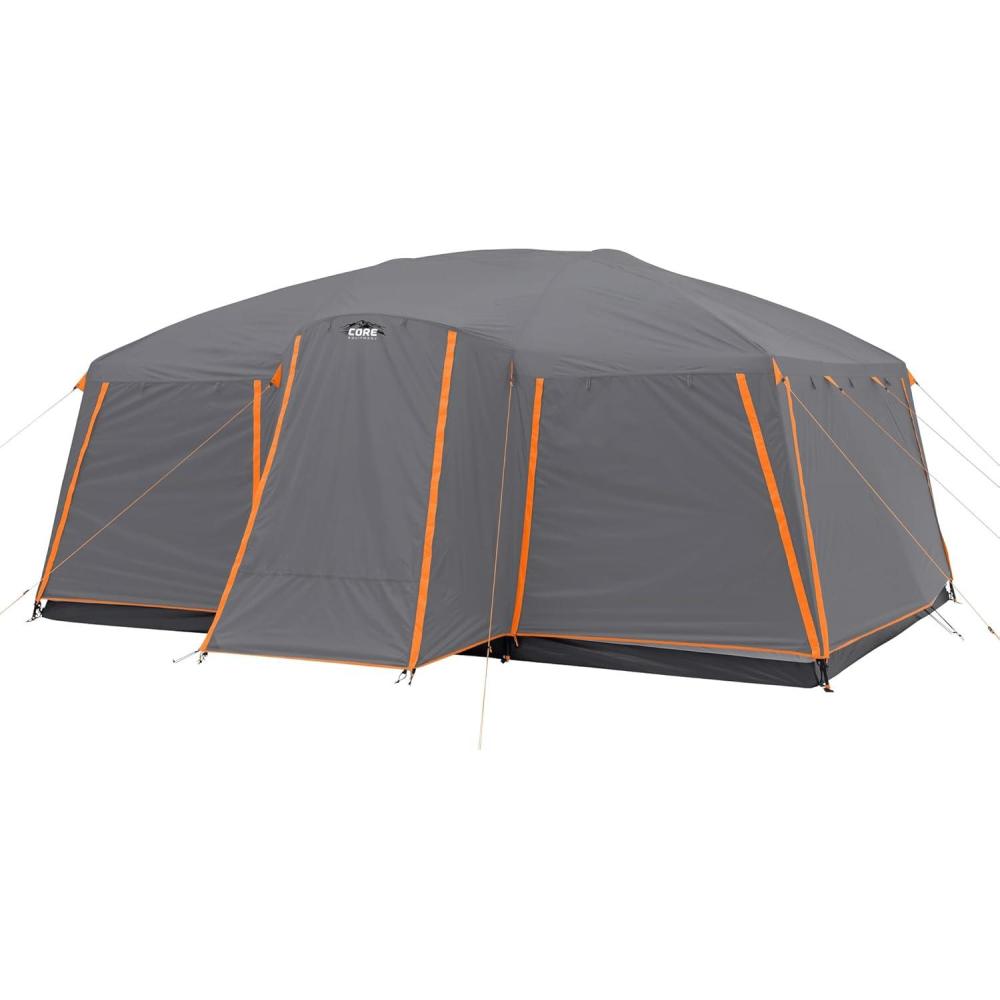 image:imageCORE Tent for Family Camping 10 Person 11 Person 12 Person Large Multi Room Cabin Tents for Car Camping amp Outdoor Adventures12 Person With Full Rainfly