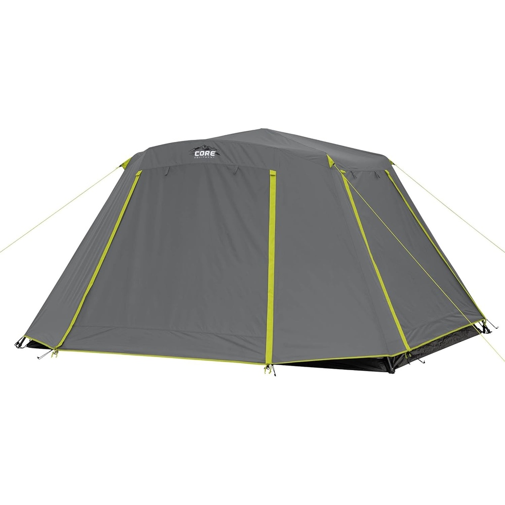 image:imageCORE Instant Cabin Tents Family Cabin Multi Room Pop Up Tents Car Camping Included Storage Pockets for Camping Accessories6 Person With Full Rainfly